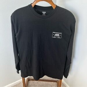 Vans Classic Black Long Sleeve Tee